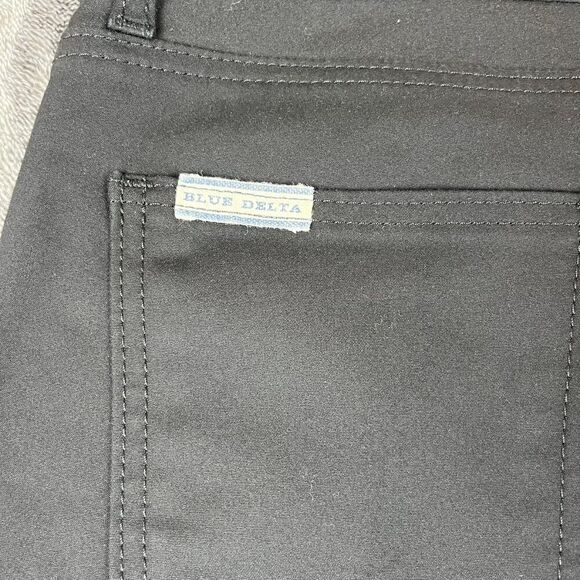 Blue Delta Custom Black Jeans USA Men's 35X28 Stretch Straight PF10 *Read - Picture 11 of 12